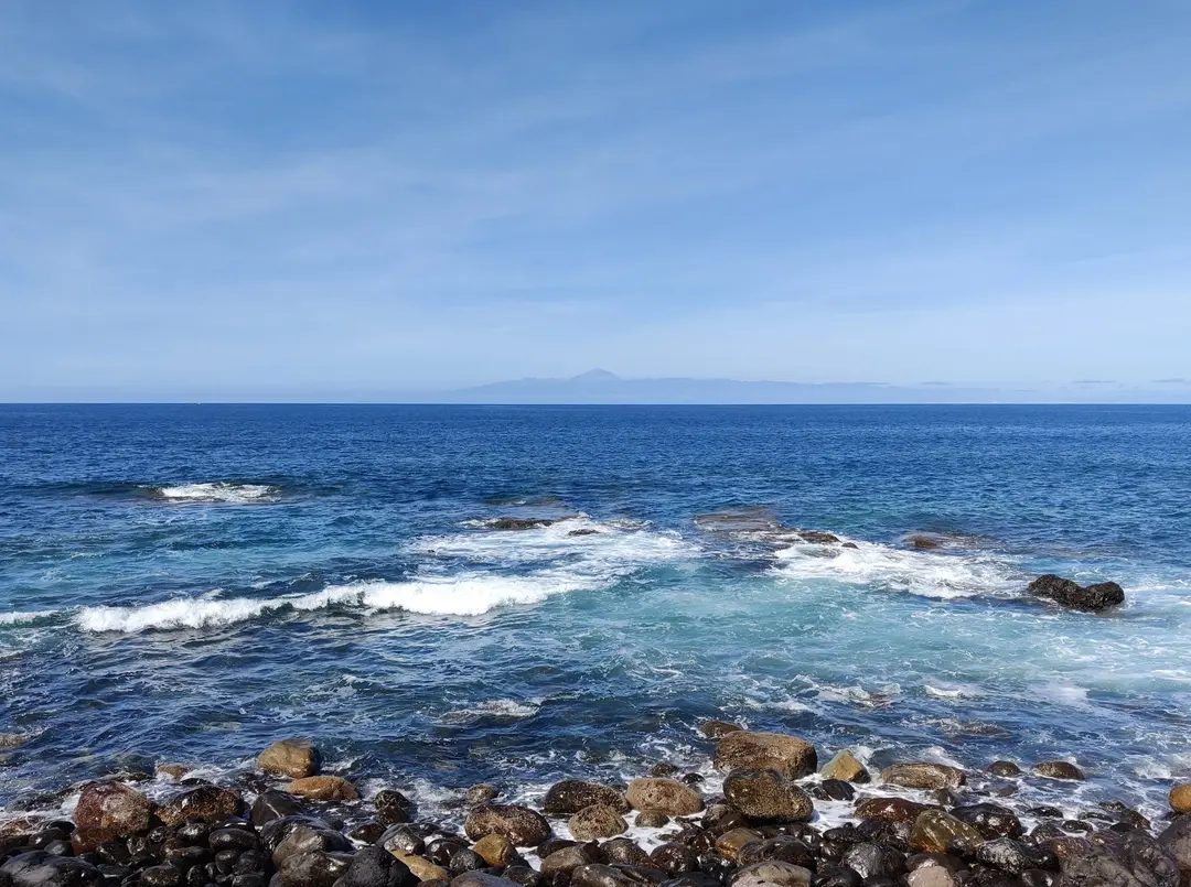 View of Teide from Gran Canaria