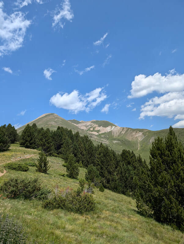 Casamanya from the end of the woods