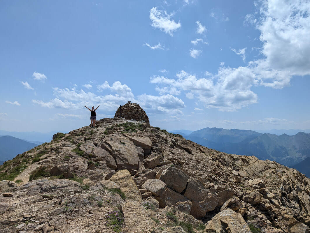 On Casamanya's summit