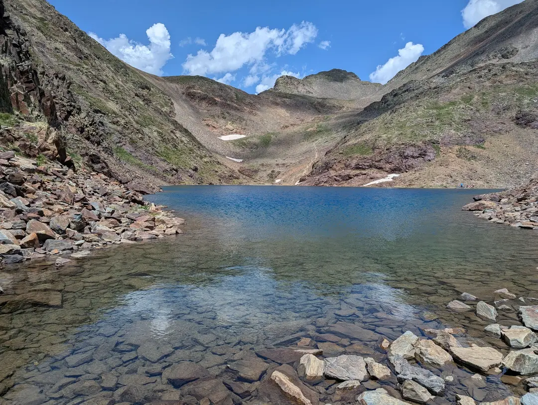 Estany Negre - a crystal clear lake
